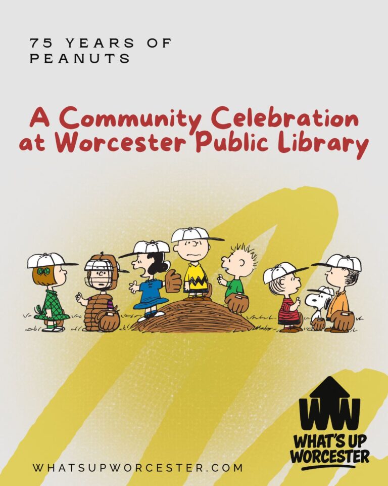 Happiness Is... 75 Years of Peanuts: A Community Celebration at Worcester Public Library